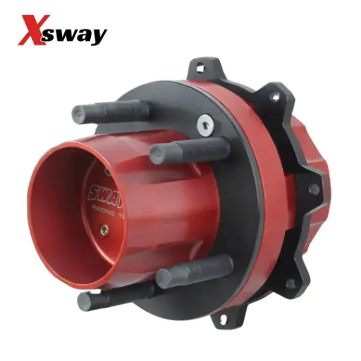[7801R-35 [2000]] 2.50 Billet Rear Hub (5 on 5.5), 35 Spline Axle, 8 on 7.625" Rotor 	